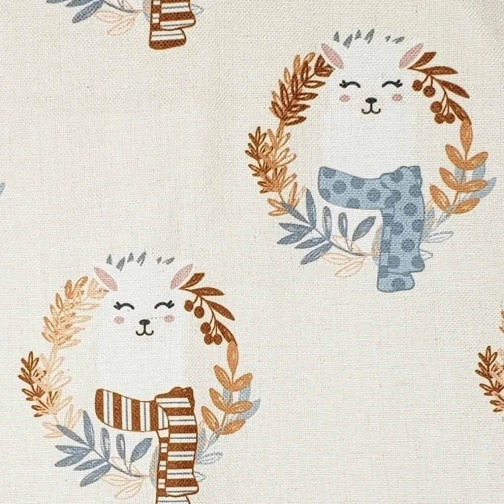 Llama scarf pillowcase autumn winter